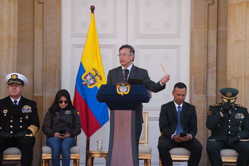 Gustavo Petro. Foto: Presidencia.