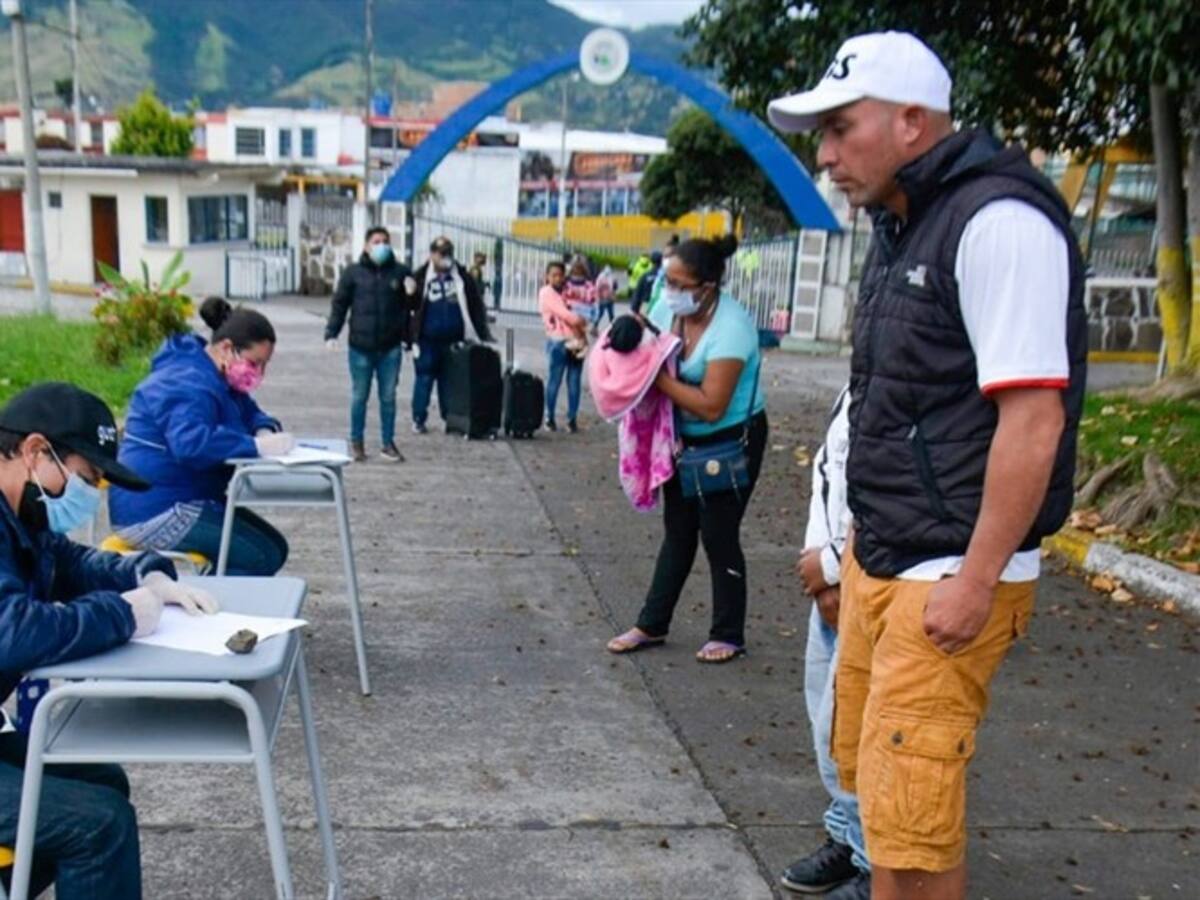 Salen migrantes hacia Venezuela desde Nariño