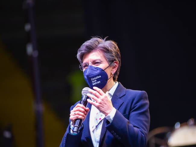 Alcaldesa de Bogotá, Claudia López. Foto: Getty Images