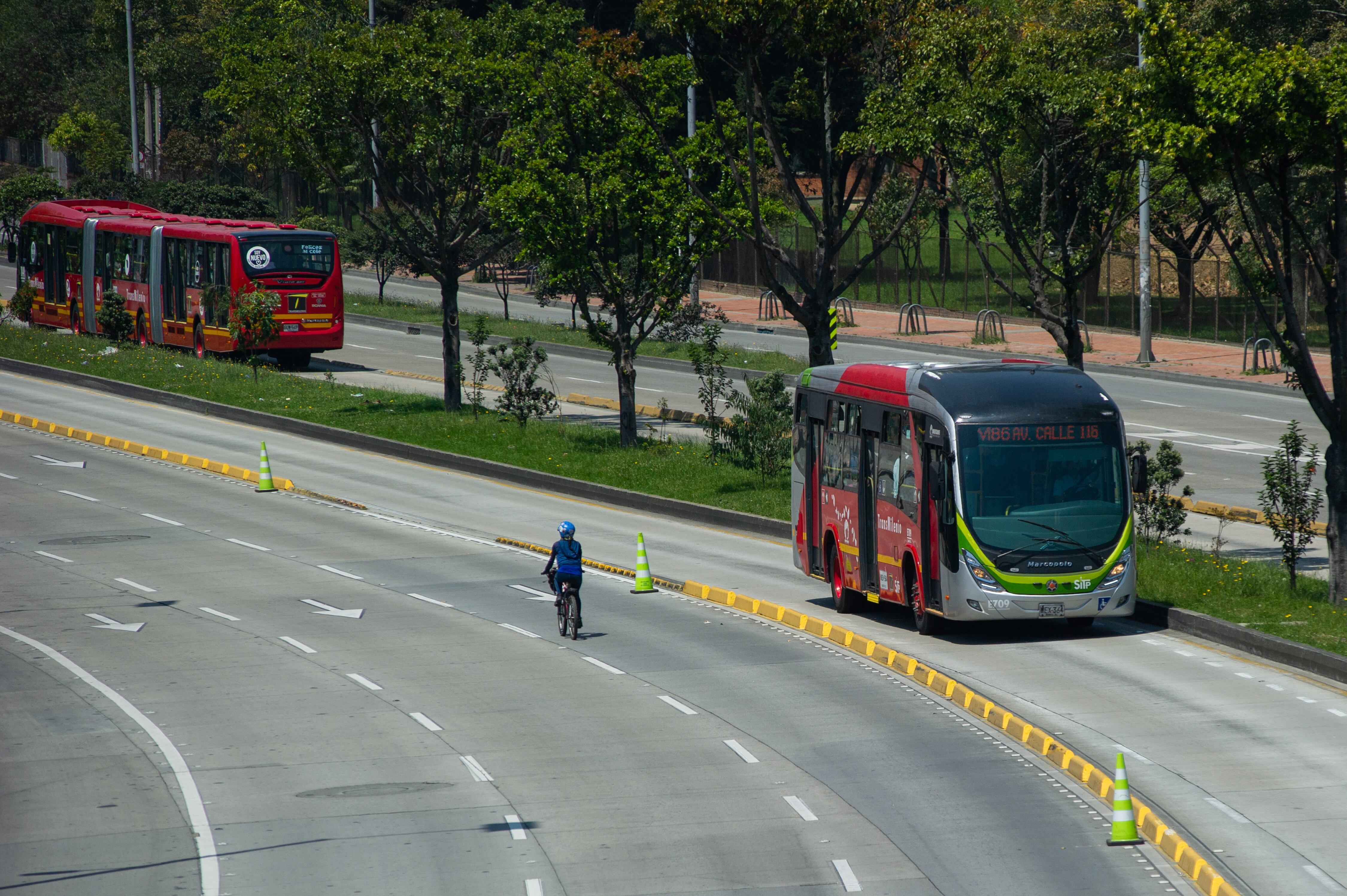 Día sin carro y moto en Bogotá. Imagen de referencia (Chepa Beltran/Long Visual Press/Universal Images Group via Getty Images)