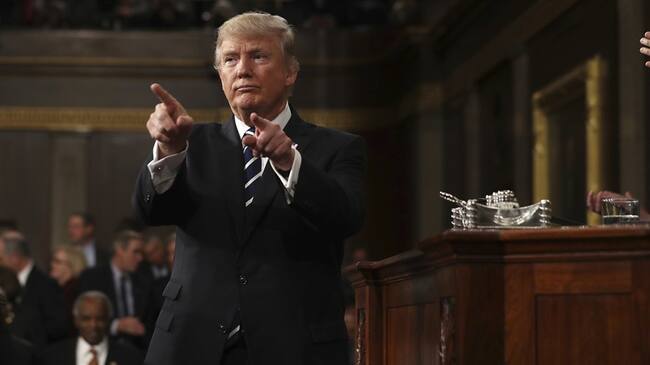 Reacciones en Twitter a discurso de Trump alcanzan récord. Foto: Associated Press - AP