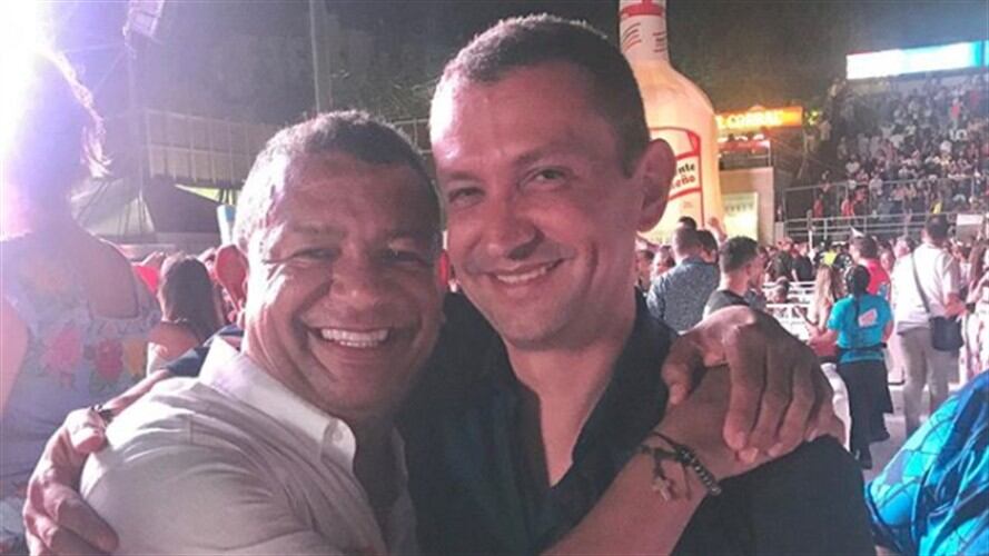 La imagen fue publicada por el locutor de música vallenata Álvaro Alcides Álvarez . Foto: Instagram: alvarotriplea