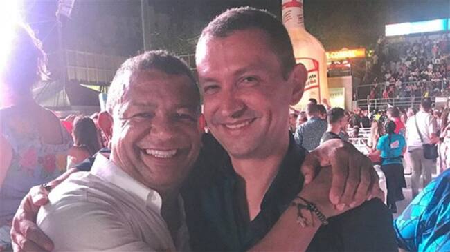 La imagen fue publicada por el locutor de música vallenata Álvaro Alcides Álvarez . Foto: Instagram: alvarotriplea