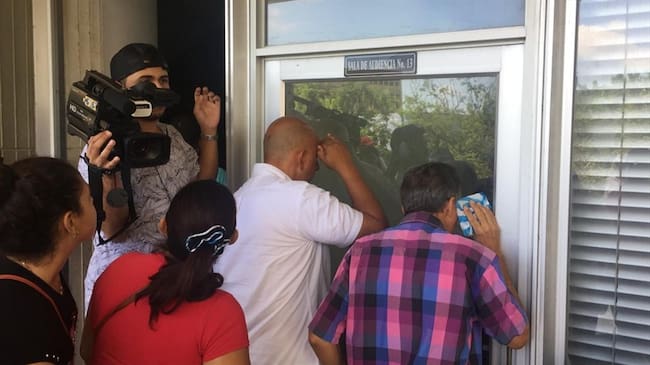 Pese a la advertencia del fiscal, audiencia de caso Uniautónoma es a puerta cerrada . Foto: Silvana Salas