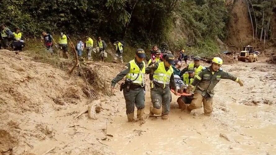 La alerta por la temporada invernal se concentra en siete municipios de Norte de Santander, que han reportados inundaciones, deslizamientos y traumatismo en materia vial. Foto: Colprensa