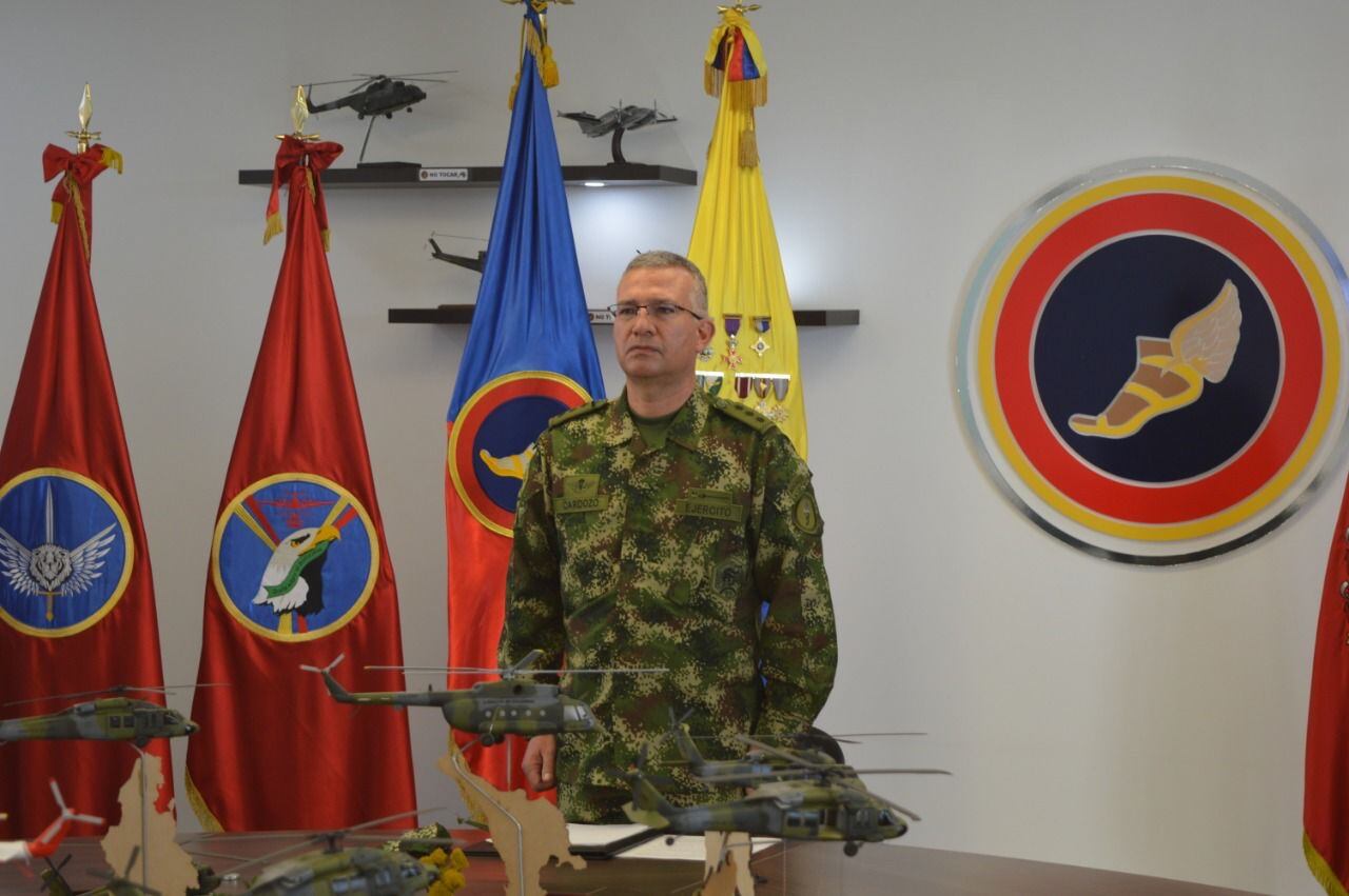 Luis Emilio Cardozo Santamaría, nuevo comandante del Ejército Nacional.