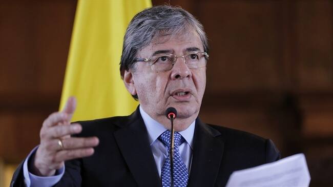 Carlos Holmes Trujillo explicó la carta enviada por varios gobiernos a la CIDH. Foto: Colprensa