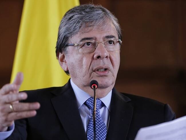 Carlos Holmes Trujillo explicó la carta enviada por varios gobiernos a la CIDH. Foto: Colprensa