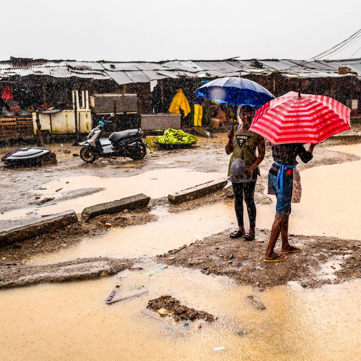 3.500 familias afectadas en el Medio Baudó chocoano por las fuertes lluvias