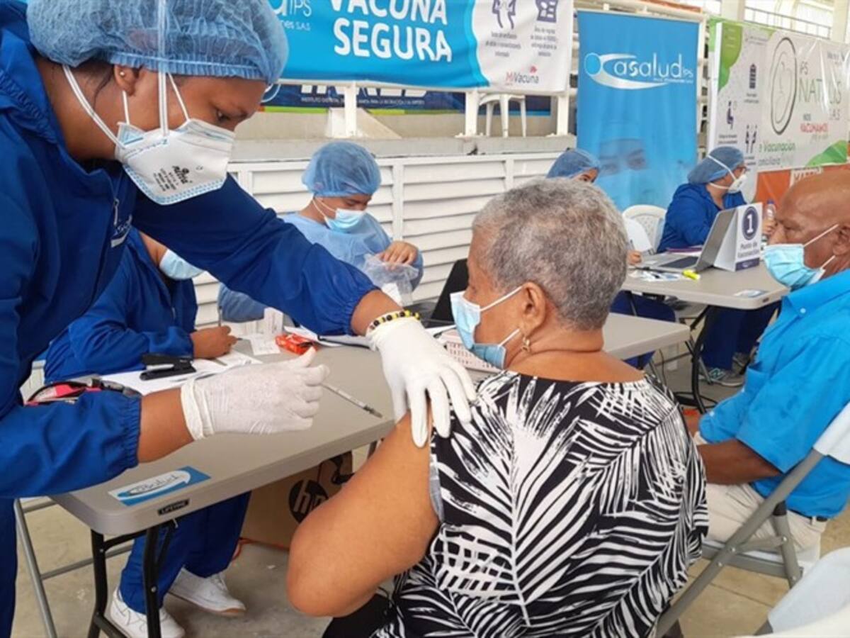 Santa Marta supera desabastecimiento de vacunas con biológicos de Moderna