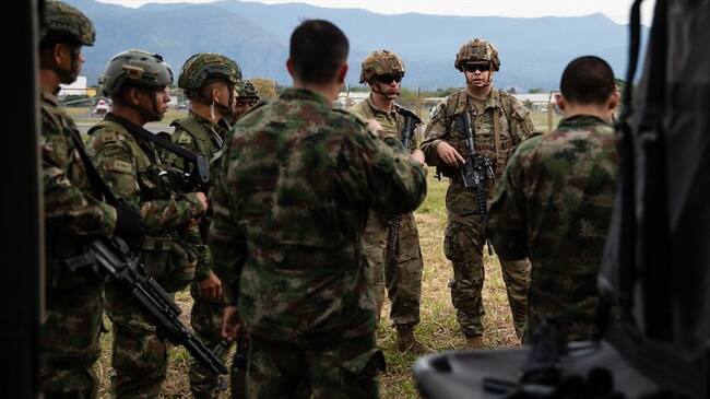 Inicia el segundo ejercicio estratégico multinacional entre el Ejército Nacional y el Comando Sur de Estados Unidos / imagen de referencia. Foto: Colprensa