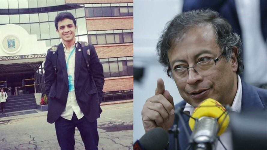 Gustavo Petro supuestamente habría afirmado que Lorent Saleh fue detenido en estado de embriaguez y drogado. Foto: Colprensa