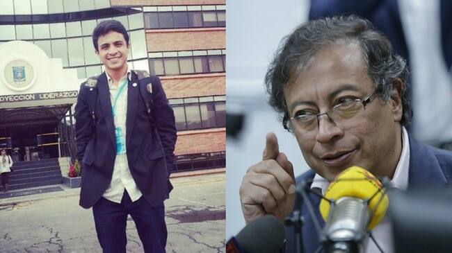 Gustavo Petro supuestamente habría afirmado que Lorent Saleh fue detenido en estado de embriaguez y drogado. Foto: Colprensa