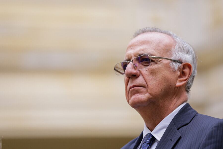 Iván Velásquez, ministro de Defensa. Foto: Colprensa.