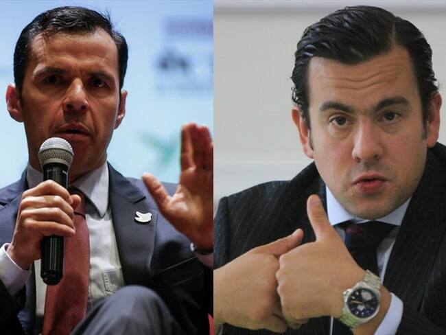 La Reforma Política es la razón de un nuevo choque entre el ministro del Interior, Guillermo Rivera, y el presidente de la Cámara de Representantes, Rodrigo Lara. Foto: Colprensa