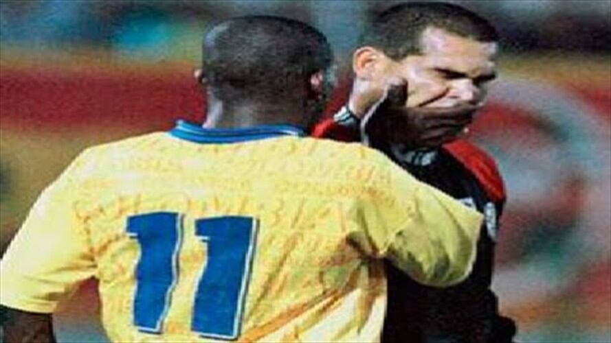 Cuando Faustino Asprilla no dejó que sicarios colombianos mataran a Chilavert. Foto: