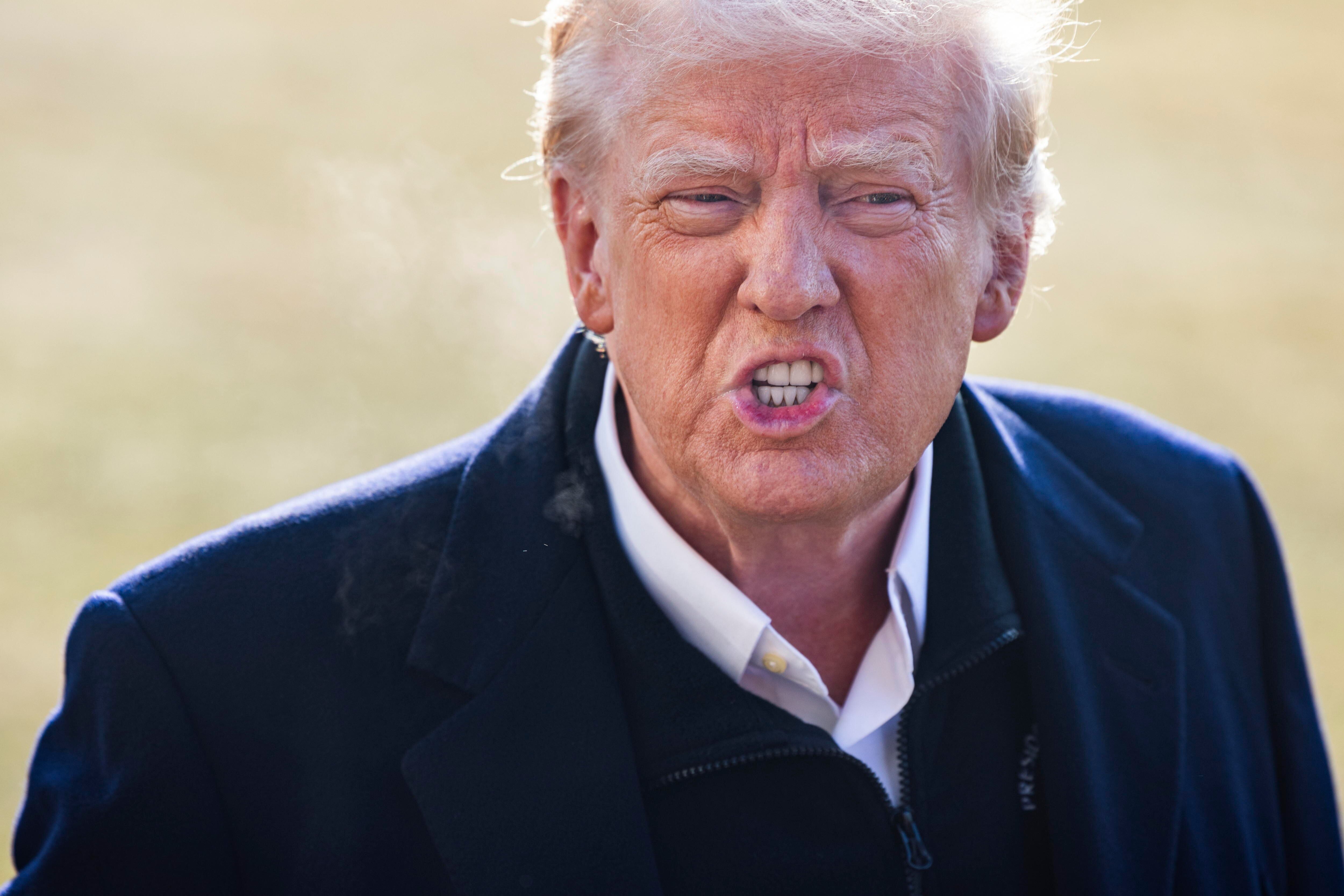 El presidente estadounidense Donald Trump. FOTO: EFE/JIM LO SCALZO