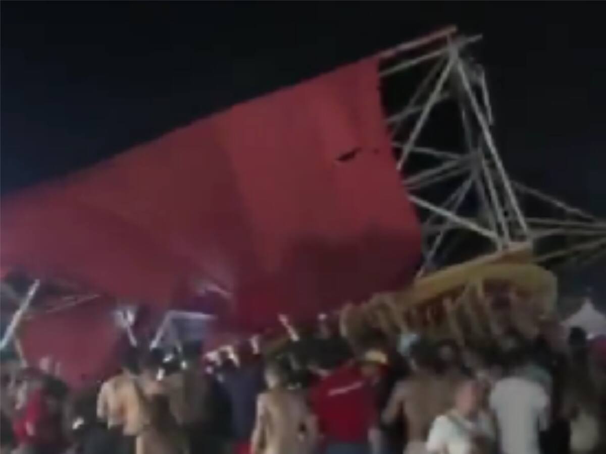 Un muerto y 17 heridos por caída del escenario en el Medusa Festival en España