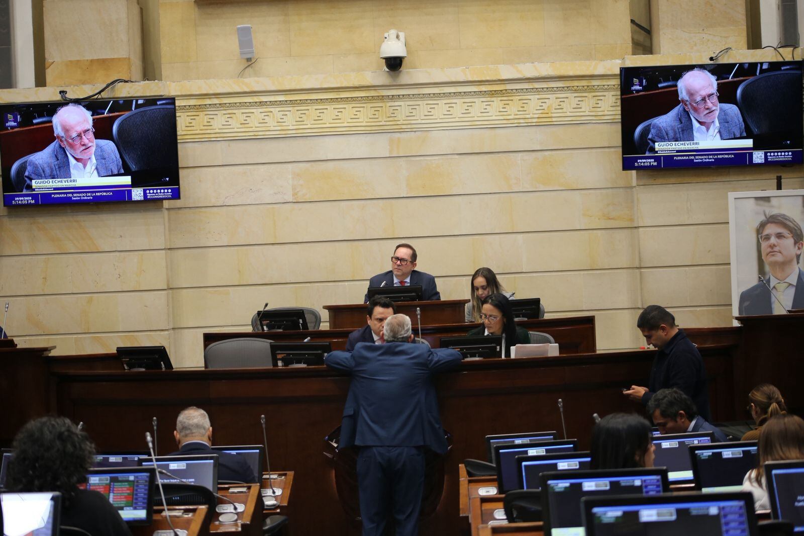 Senado aprobó, en segundo debate, proyecto de ley en homenaje a Miguel Uribe Turbay. Foto: suministrada. 