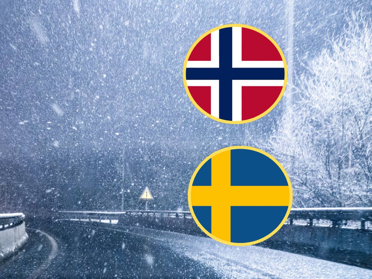 Una tormenta invernal azotó la región báltica y causó cortes de electricidad y destrozos