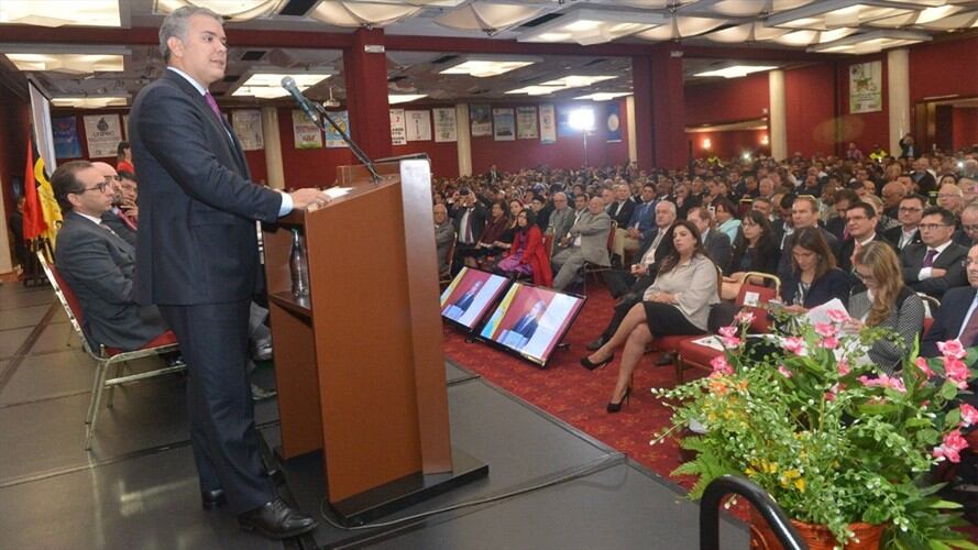 Iván Duque califica de "infame y cobarde" secuestro de niña por el ELN. Foto: Agencia Anadolu