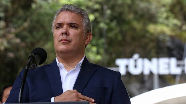 Presidente de Colombia, Iván Duque. Foto: Colprensa - Sergio Acero