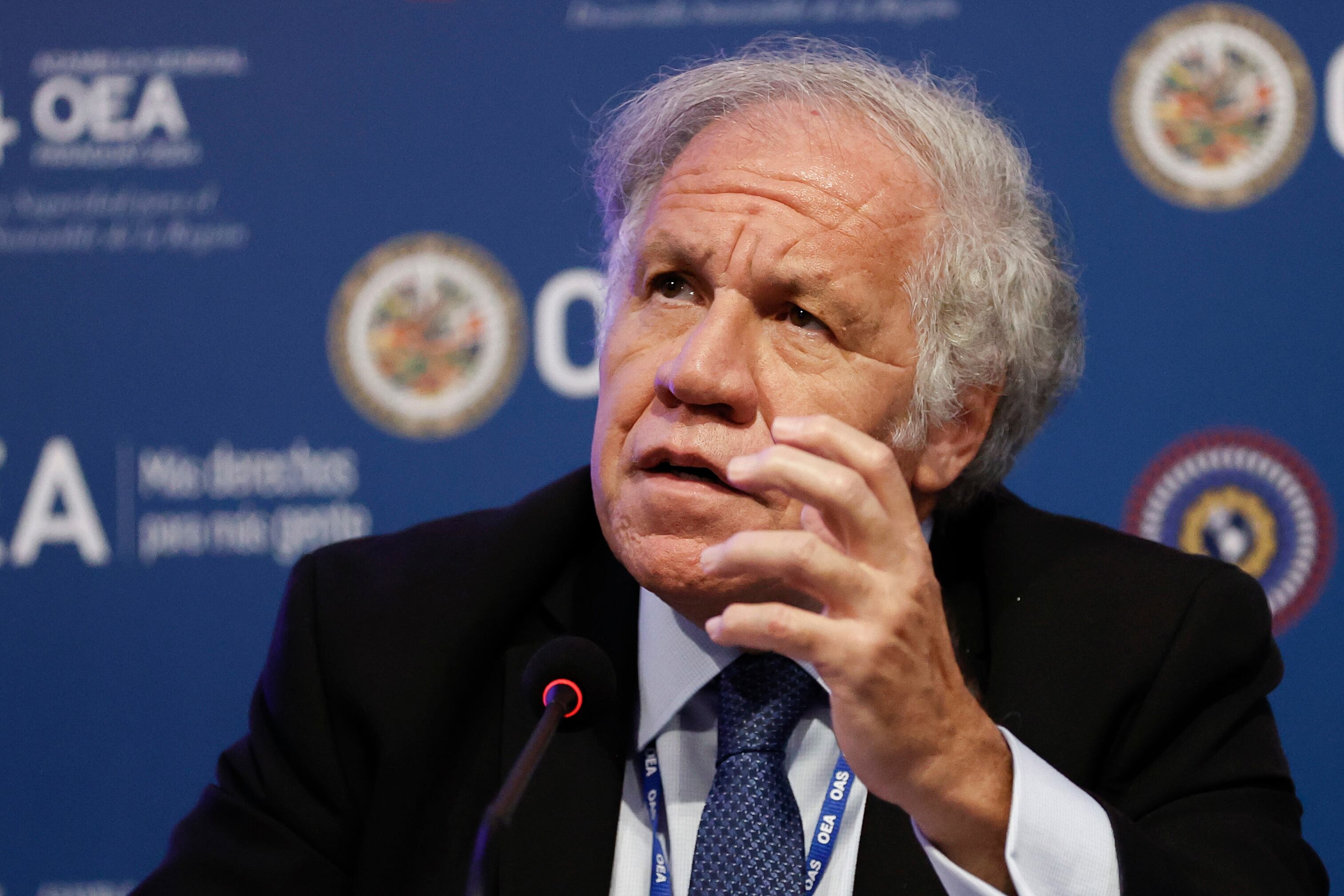 El secretario general de la OEA Luis Almagro. EFE/ Bienvenido Velasco