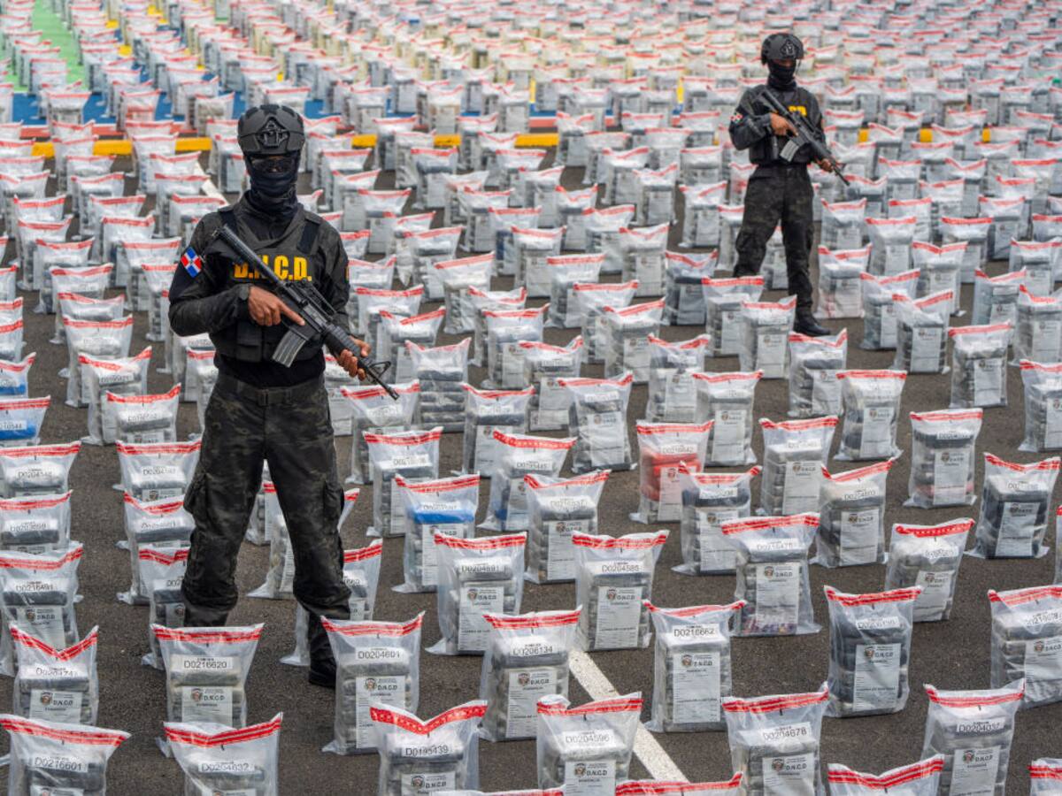 Investigación demuestra que 9,8 toneladas de cocaína decomisadas en R. Dominicana venían de Colombia