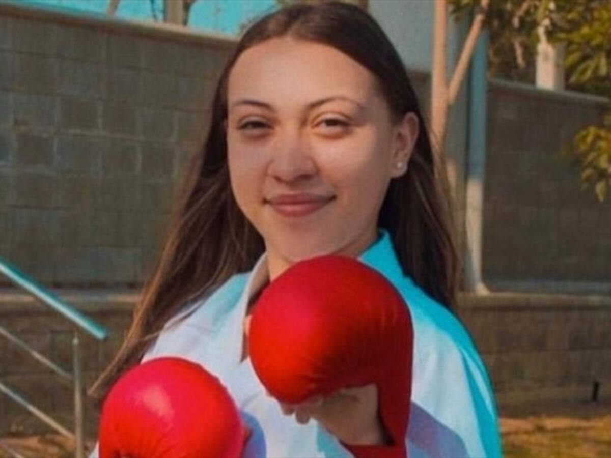 Natalia Bernal se trajo el bronce en karate para Colombia