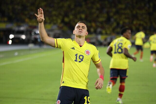 Santos Borré con la Selección Colombia | Colprensa