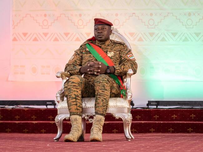 Paul-Henri Sandaogo Damiba. Foto: Olympia de Maismont / AFP via Getty Images