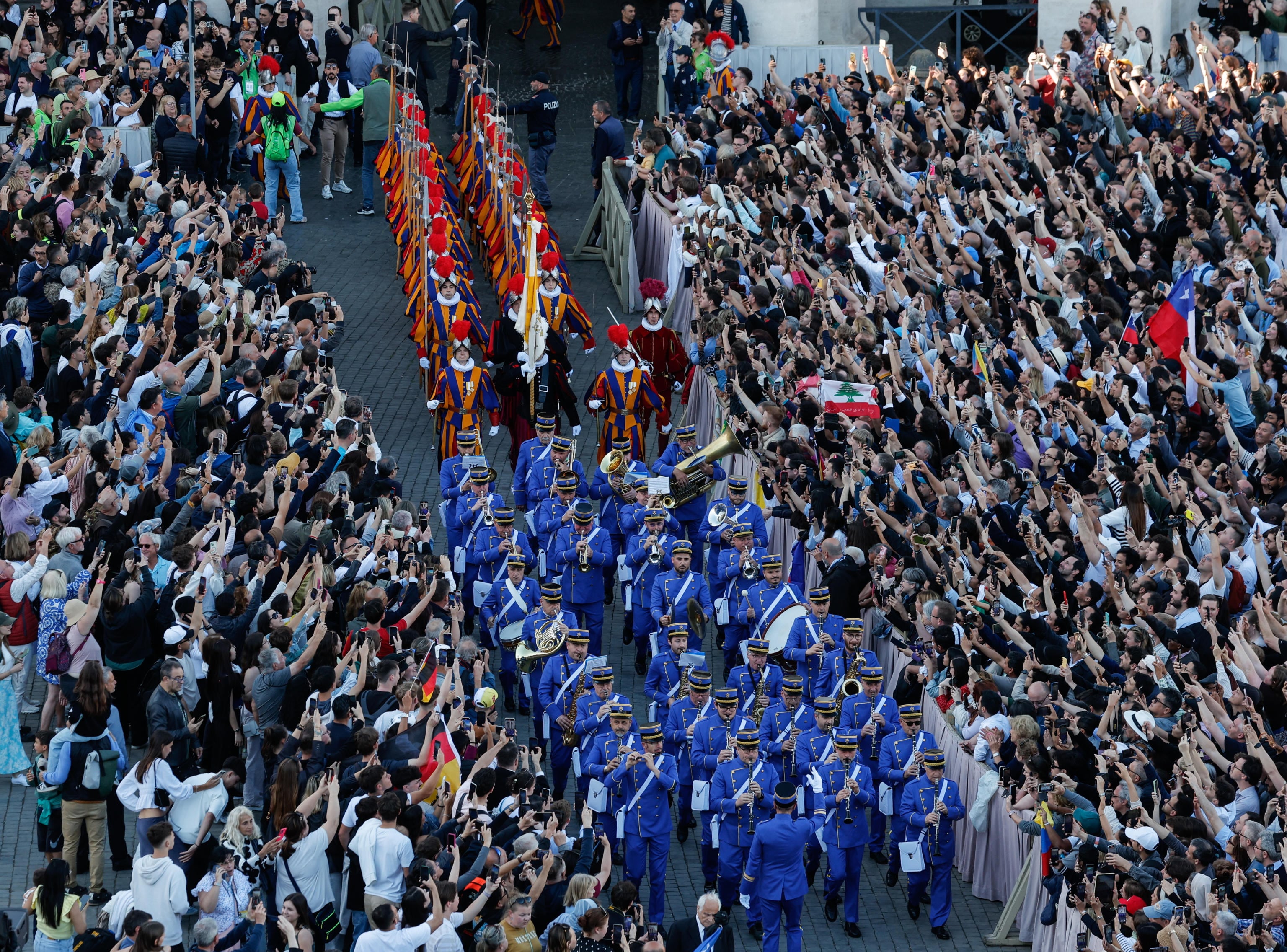 Plaza de San Pedro. Foto: EFE/EPA/GIUSEPPE LAMI.