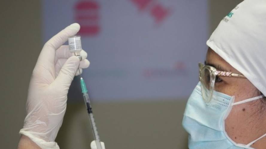 Vacunación en empresas Risaralda. Crédito: Gobernación de Risaralda