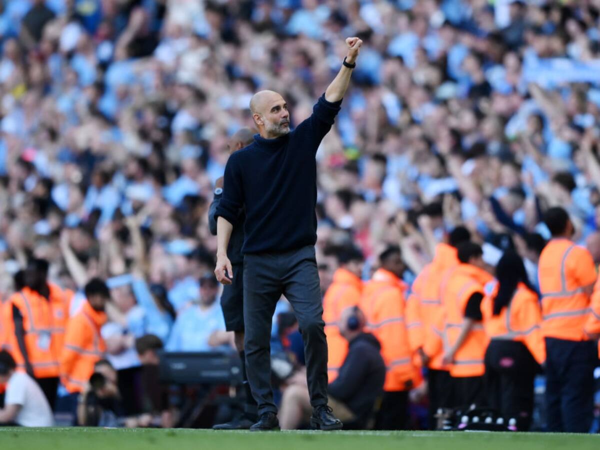 Pep Guardiola fue elegido como mejor entrenador de la Premier League