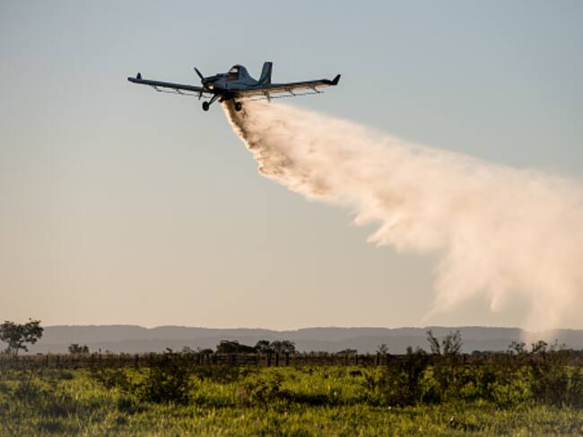 Imagen de referencia de avión fallando. Foto: Getty