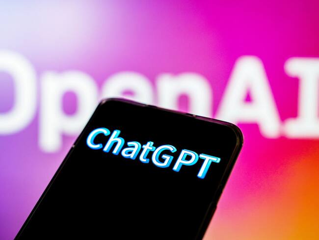 CHINA - 2023/02/21: In this photo illustration, a ChatGPT logo. (Photo Illustration by Sheldon Cooper/SOPA Images/LightRocket via Getty Images)