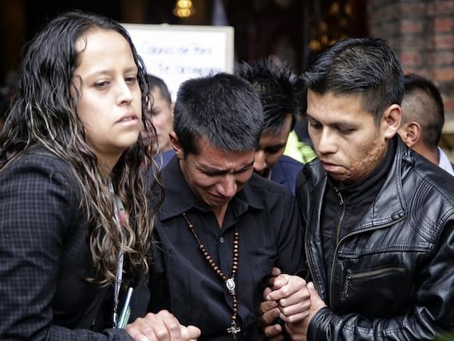 Juvencio Samboní, padre de Yuliana, no ha oído perdón por parte de la familia Uribe Noguera. Foto: Colprensa