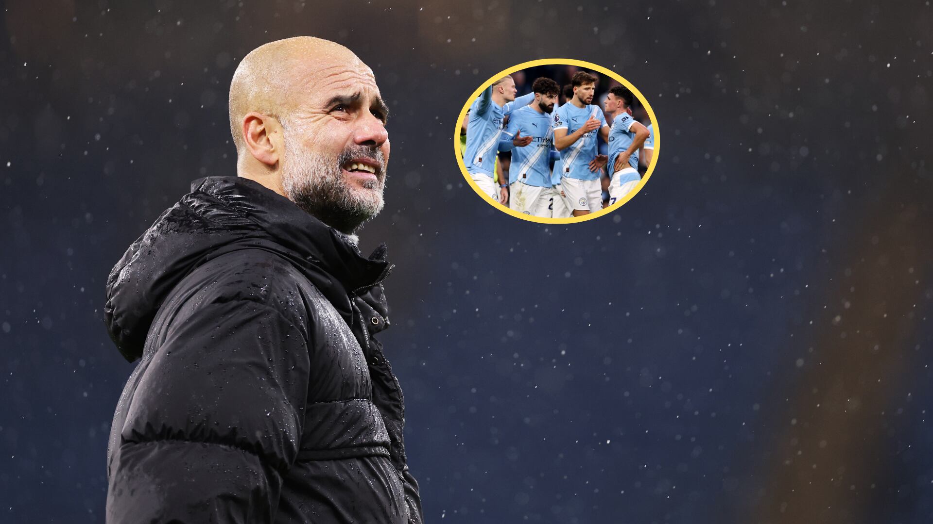 Guardiola. Foto: Dan Mullan/Getty ImagesManchester City. Foto: Carl Recine/Getty Images.