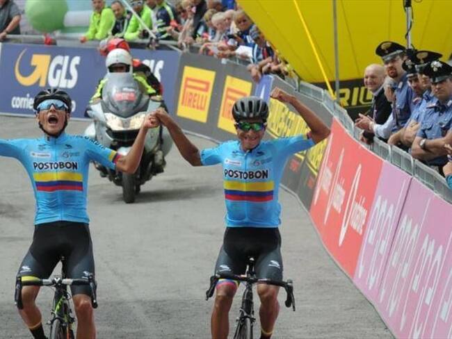 El ciclista colombiano Alejandro Osorio habla en Deportes W