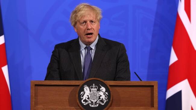 Reveladores chats de Boris Johnson sobre su ministro de Sanidad. Foto: Getty Images