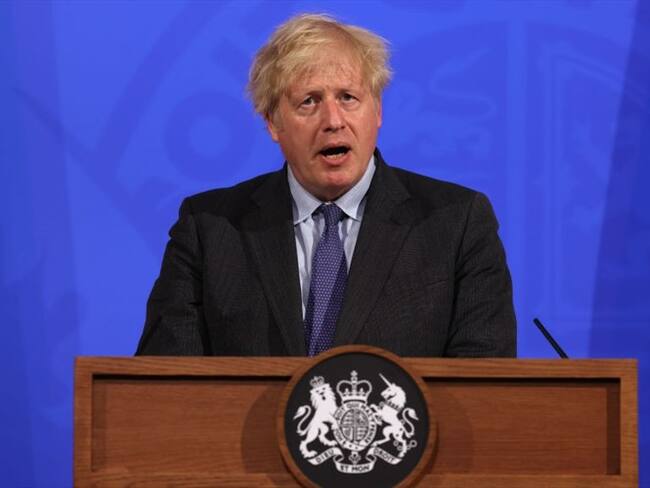Reveladores chats de Boris Johnson sobre su ministro de Sanidad. Foto: Getty Images