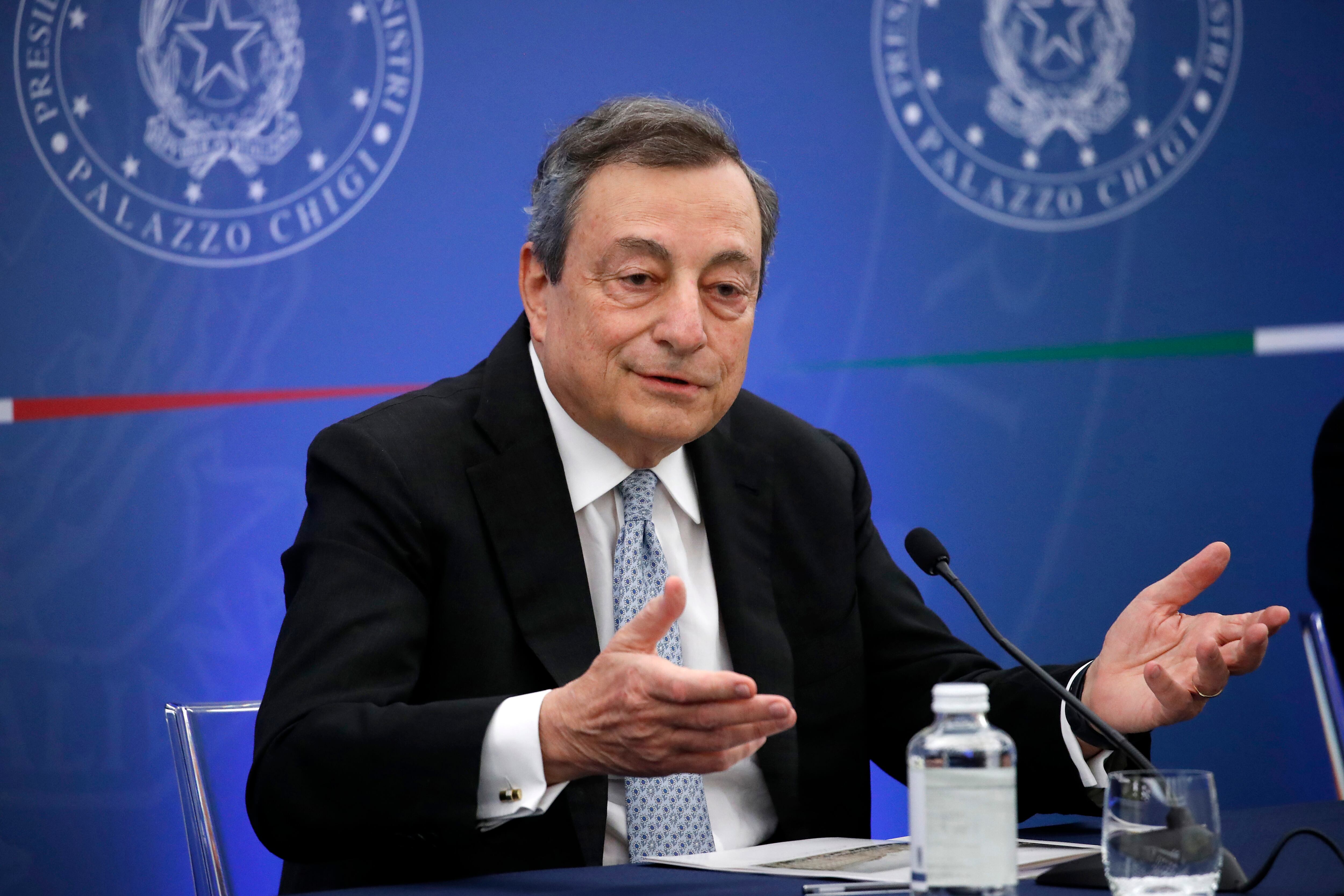 Mario Draghi, primer ministro italiano. (Photo by Massimo Di Vita/Archivio Massimo Di Vita/Mondadori Portfolio via Getty Images)