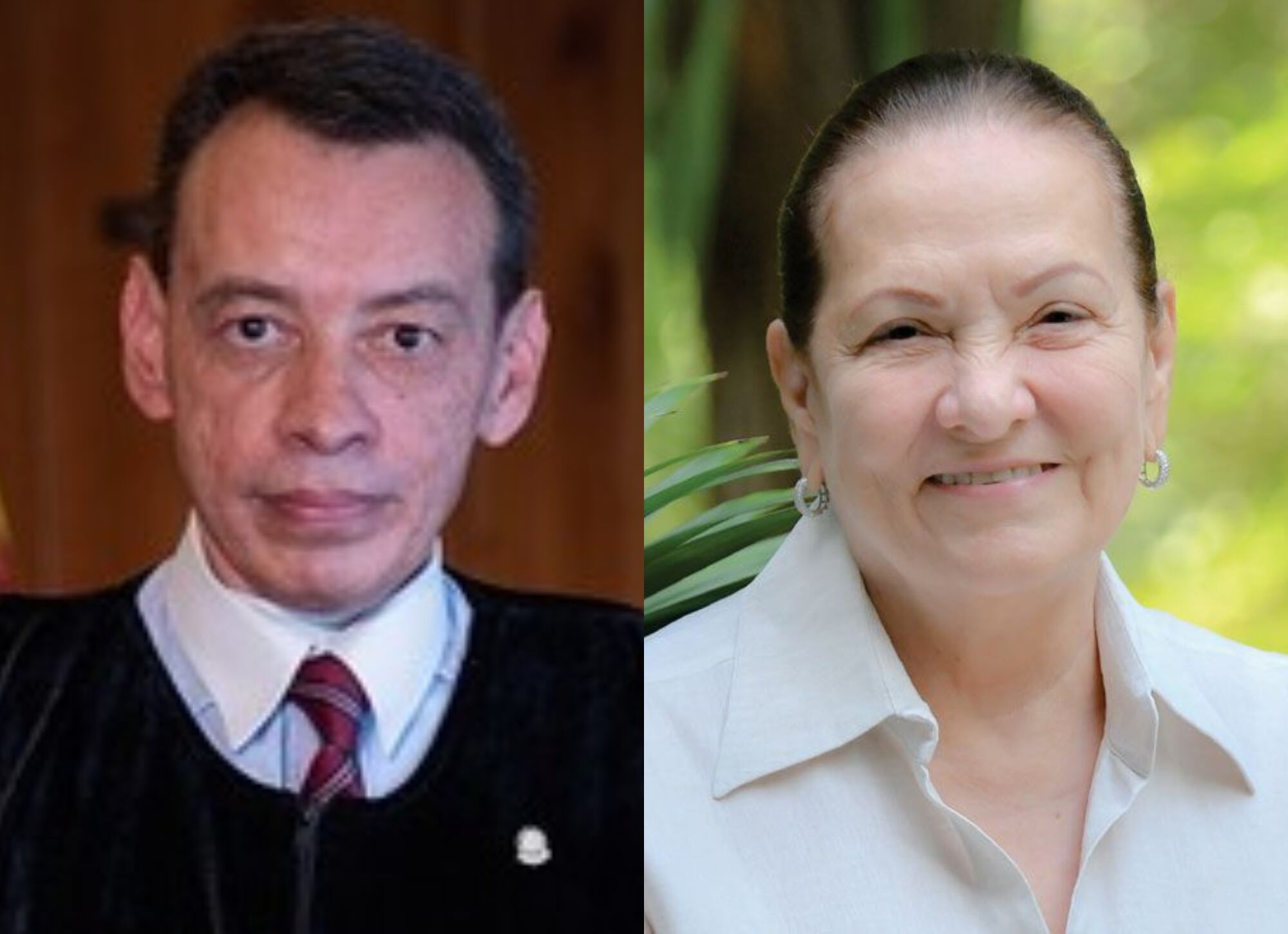 Francisco Farfán y Cielo Gnecco. Foto: Corte Suprema de Justicia / Gobernación del Cesar