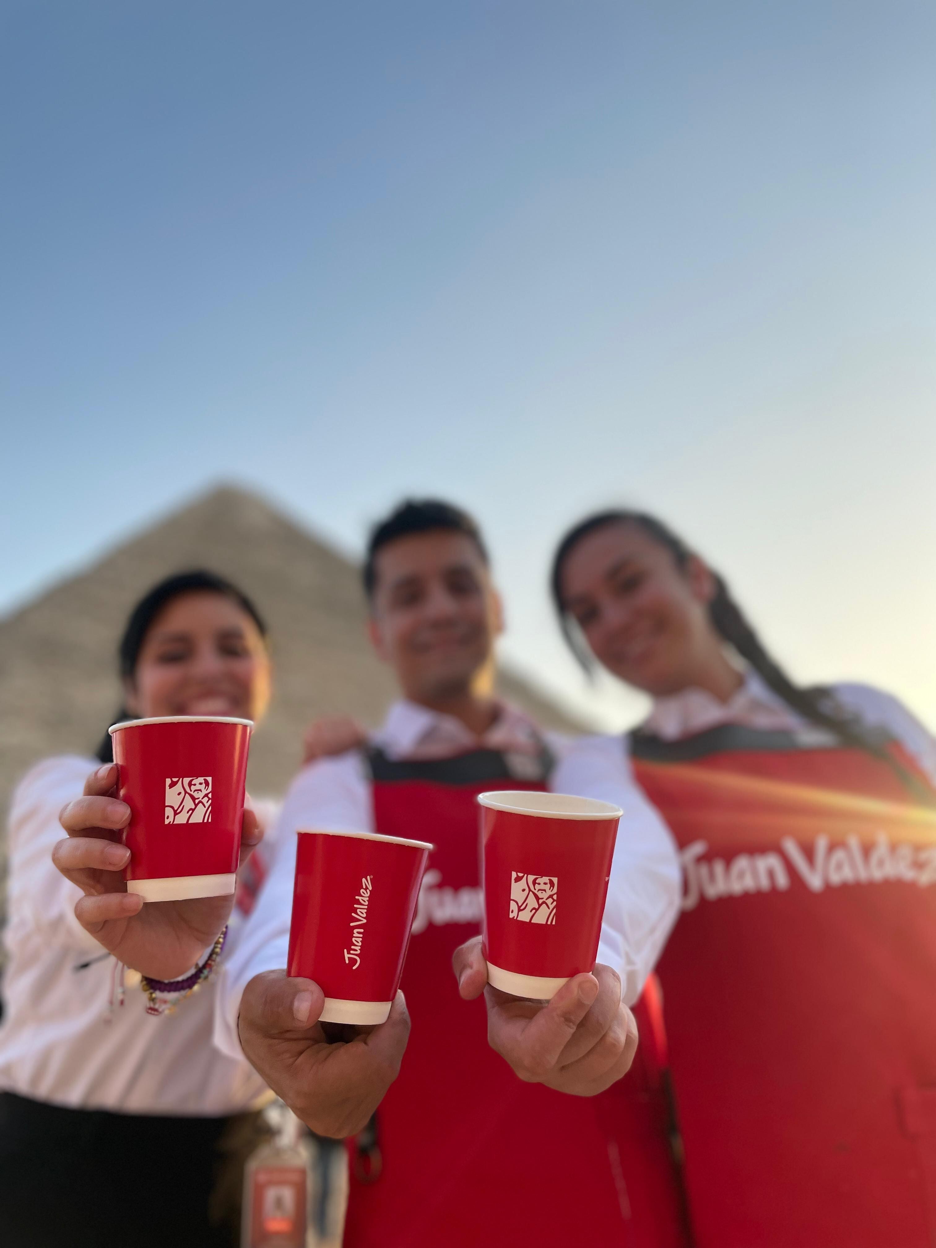 Juan Valdez abre su primera tienda en Egipto. Foto: Suministrada.