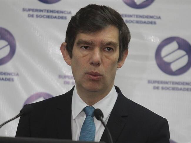 Francisco Reyes, superintendente de Sociedades, se refirió al escándalo Merlim Network. Foto: Colprensa