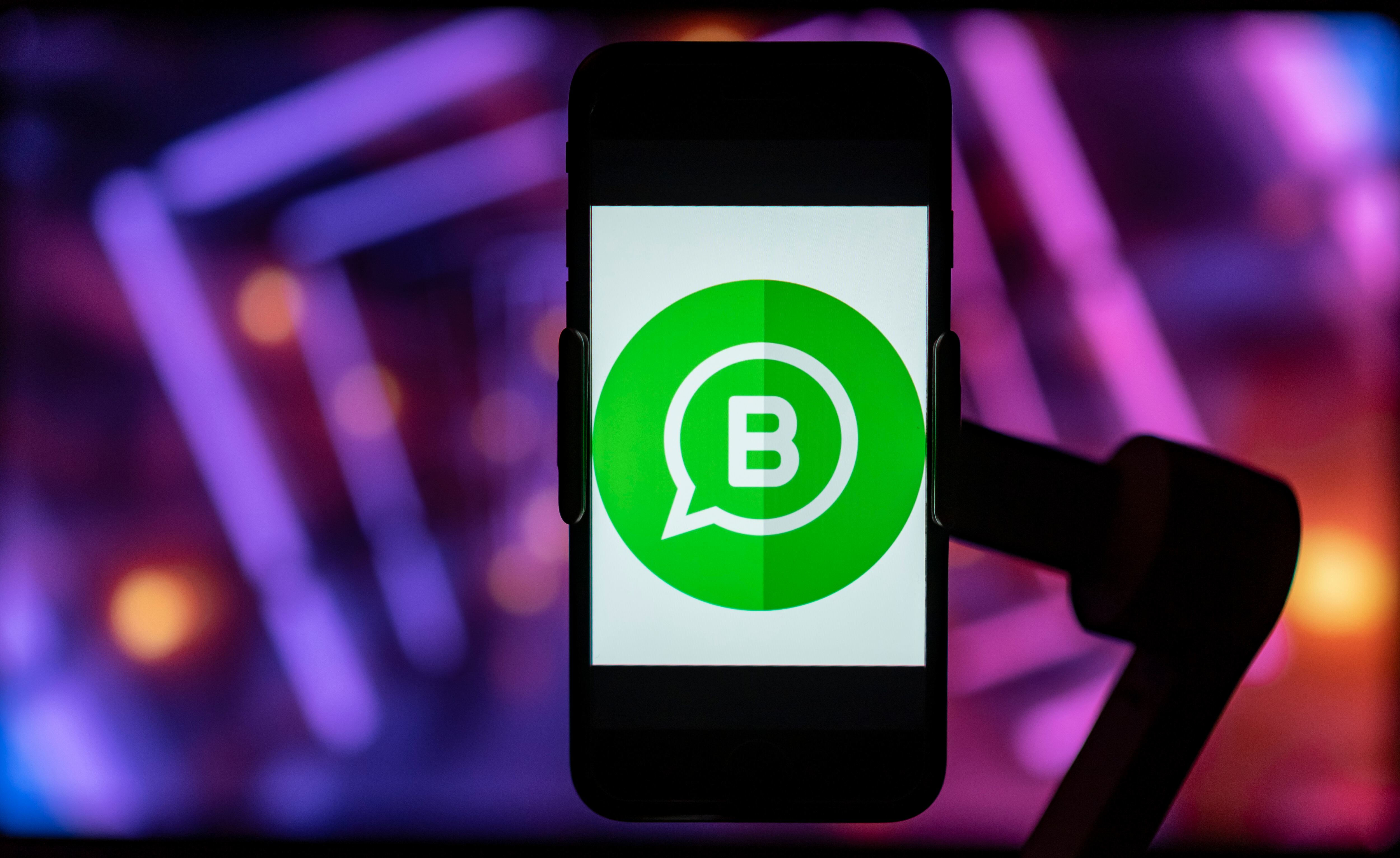 Logo de WhatsApp business.