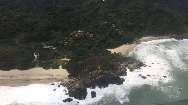 Estructuran diseños para recuperar vías en el Parque Tayrona. Foto: Colprensa