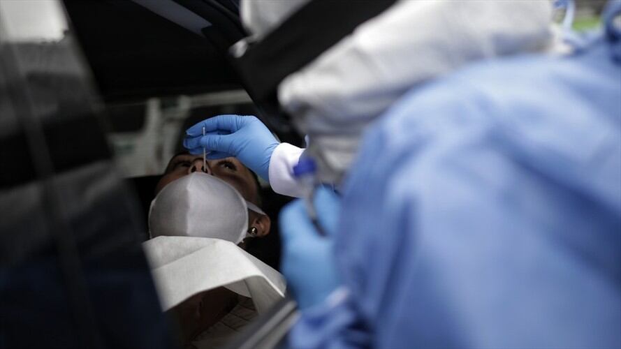 Casos de COVID-19 en Colombia. Foto: Colprensa