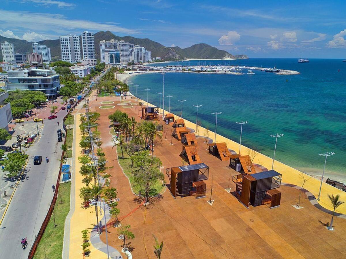 Inaugurado el Camellón de la Bahía de Santa Marta