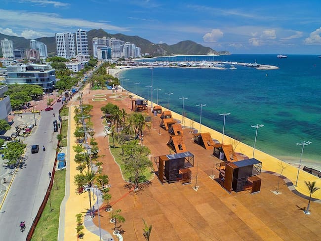 Camellón de Santa Marta/ Alcaldía